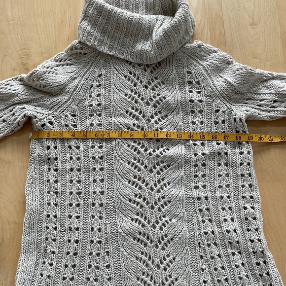 Anthropologie Sleeping in the Snow Turtleneck Sweater - Picture 6 of 7